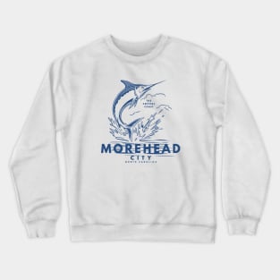 Morehead City Marlin Fishing in North Carolina Crewneck Sweatshirt